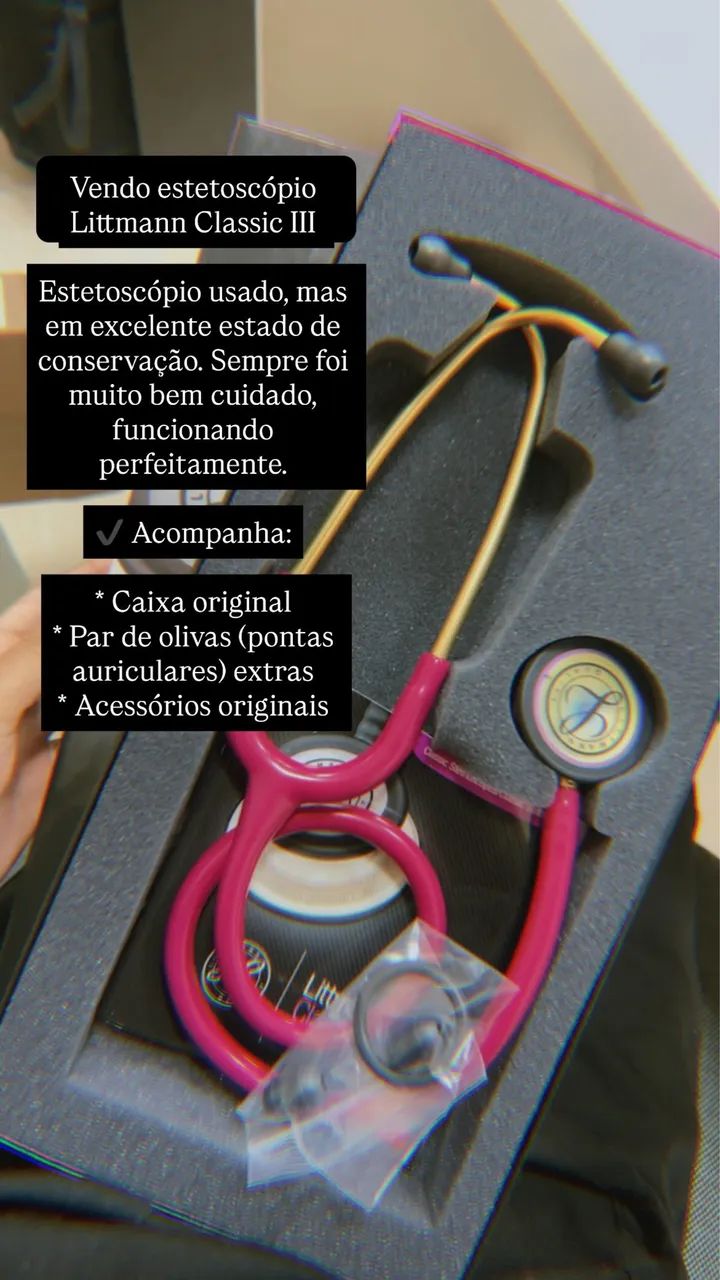 Estetoscópio Littmann Classic III