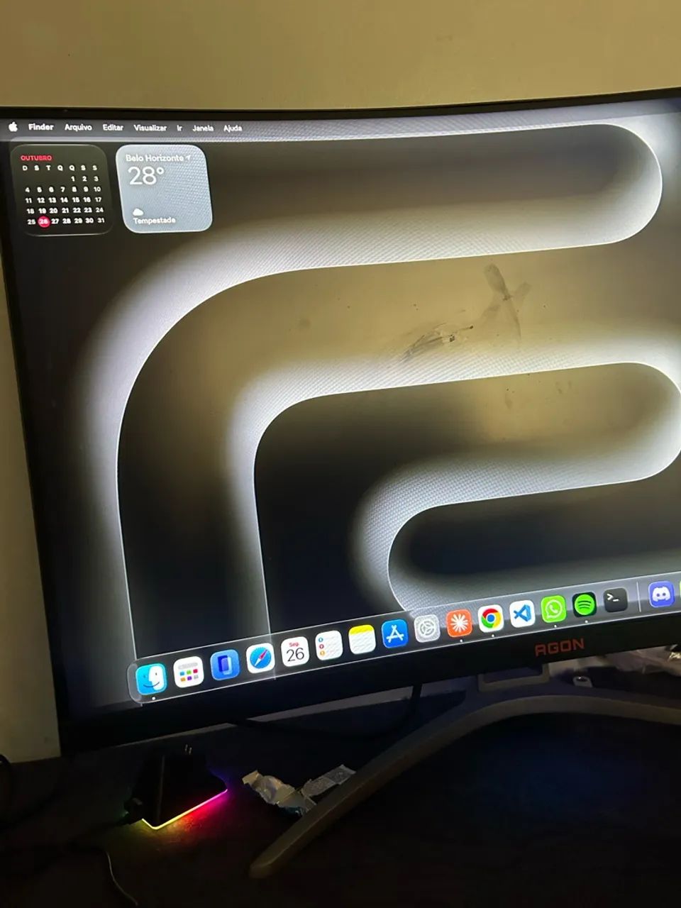 Monitor Aoc Agon 31.5 165hz - Foto 2