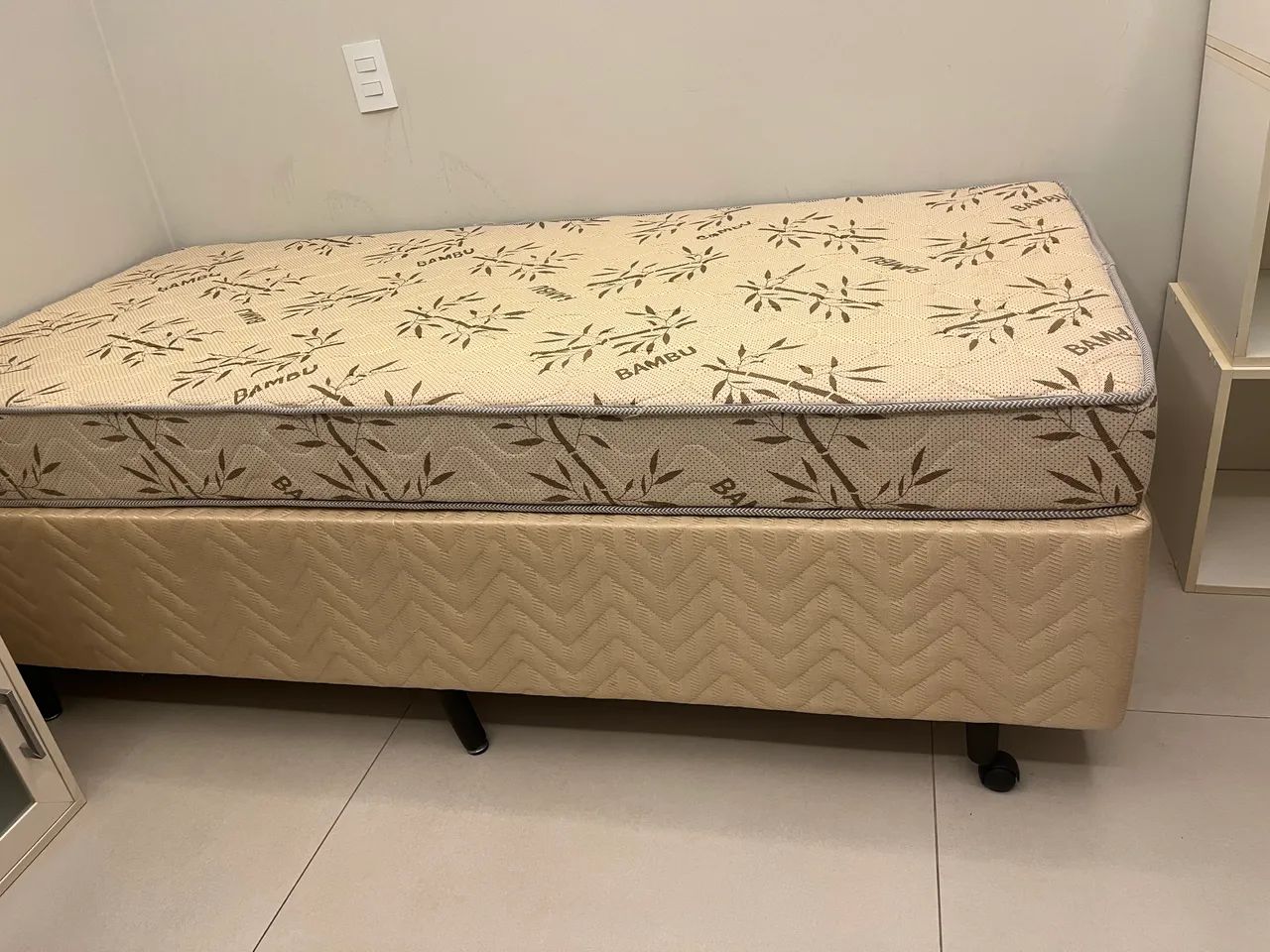 Cama box colchão solteiro  - Foto 2