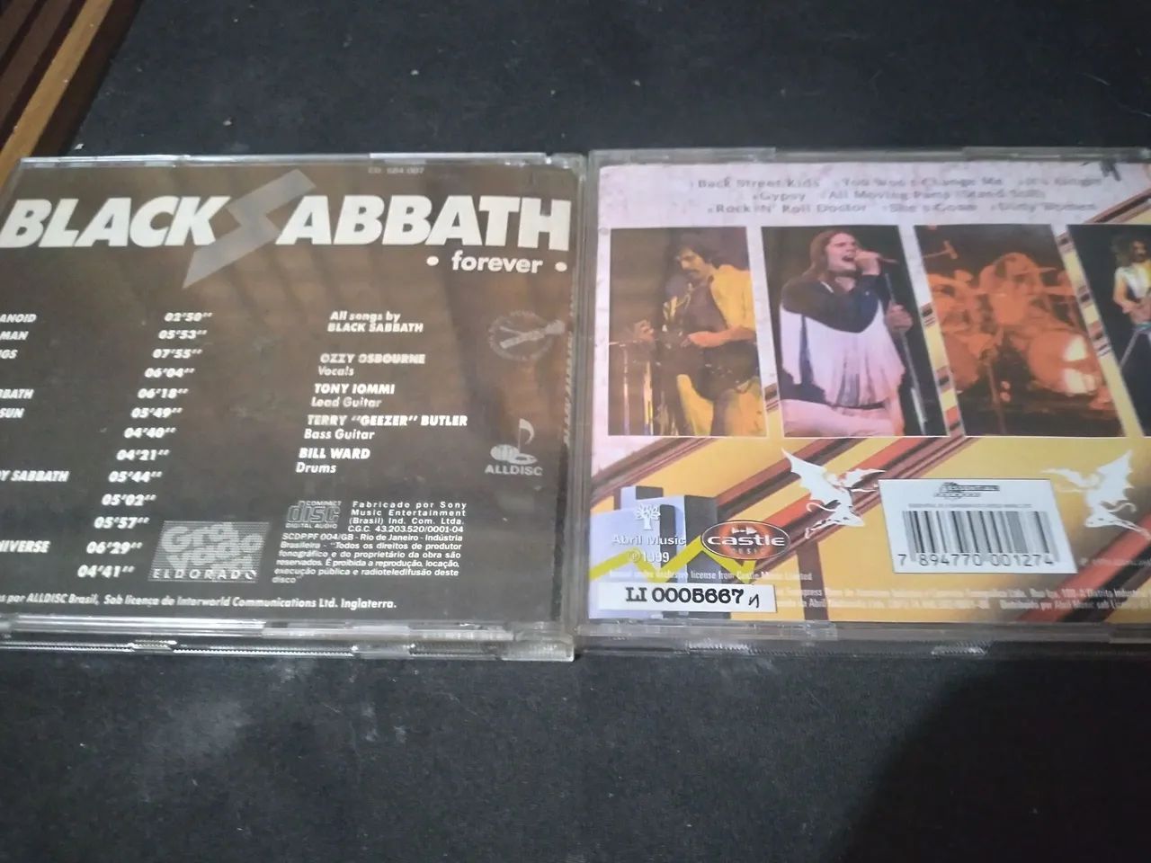 Combo 2 Cds Black Sabbath Fase Ozzy - CDs, DVDs etc - Santa Cruz