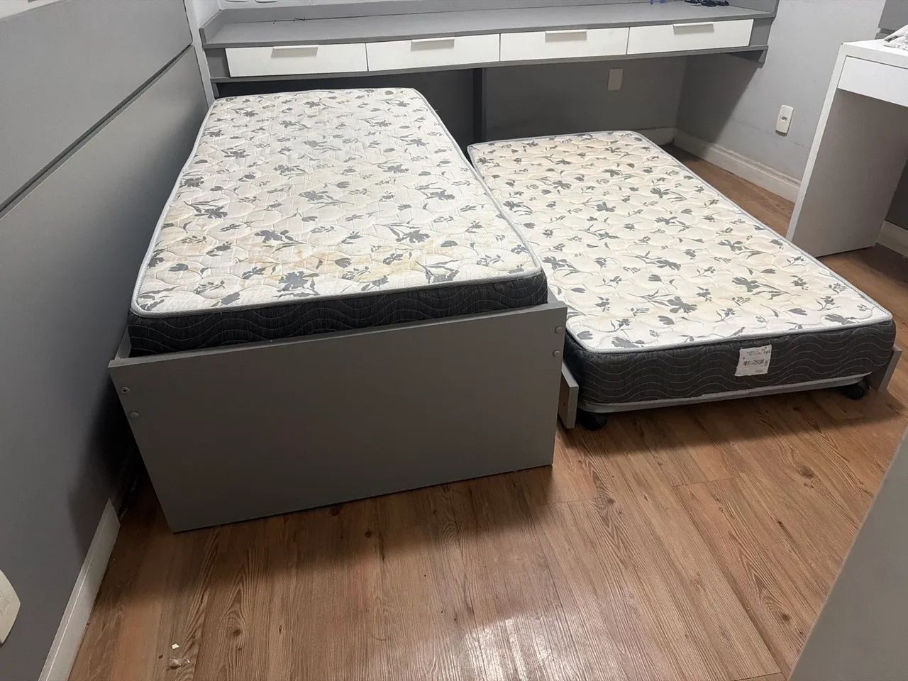 Cama Todeschini com cama auxiliar - solteiro - Foto 4