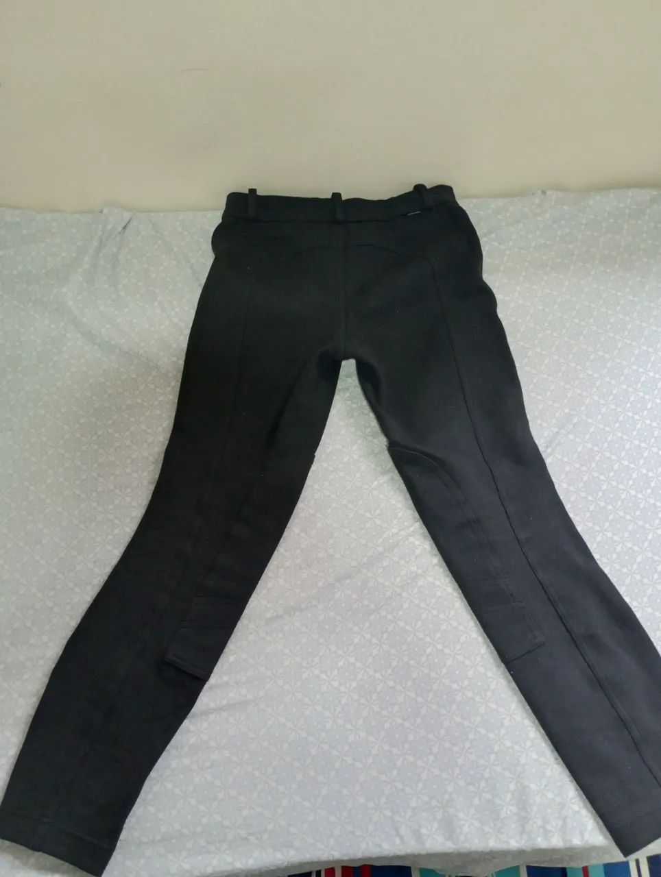 Culote de equitação masculino preto  - Foto 2