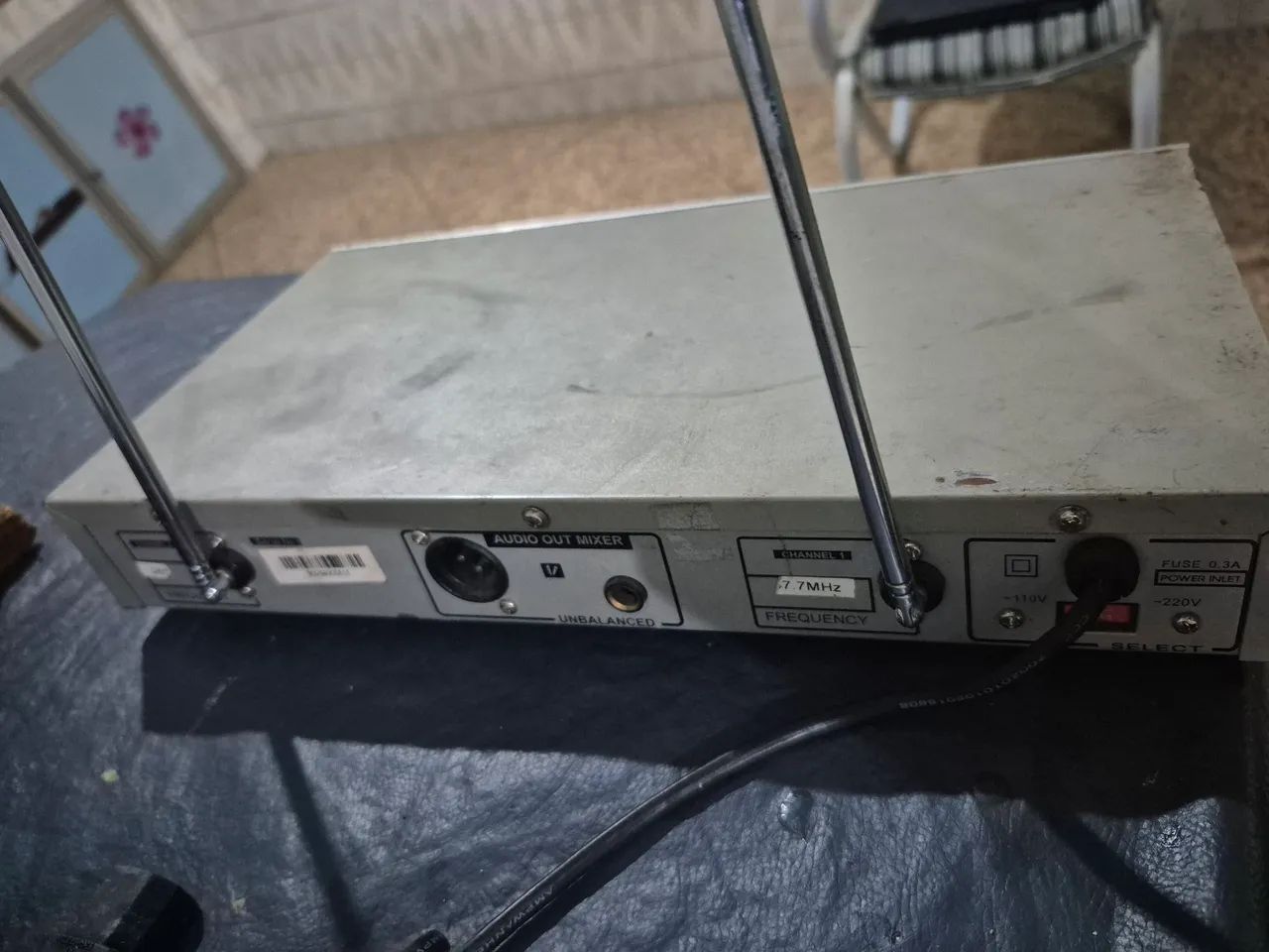 Vendo esse receptor para microfone sem fio so o receptor  - Foto 4