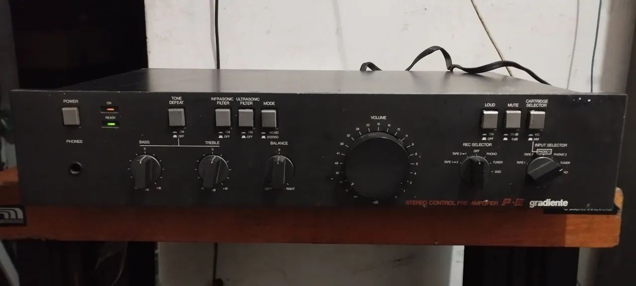 Pré amplificador P2 gradiente 