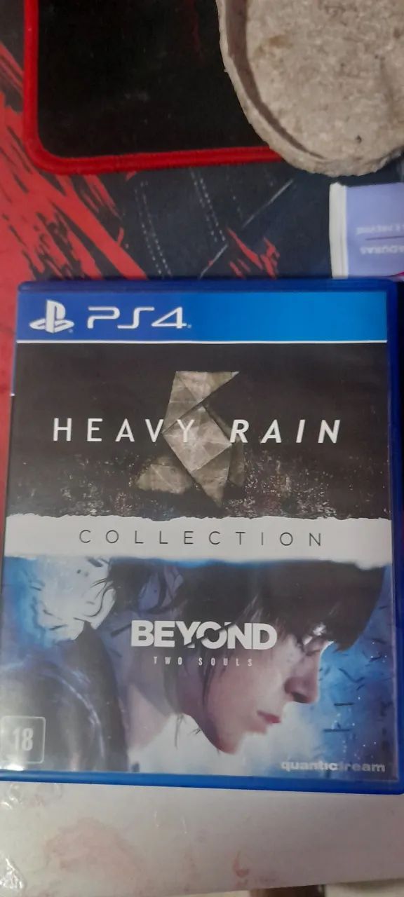 Jogo ps4 Beyond two souls e Heavy rain