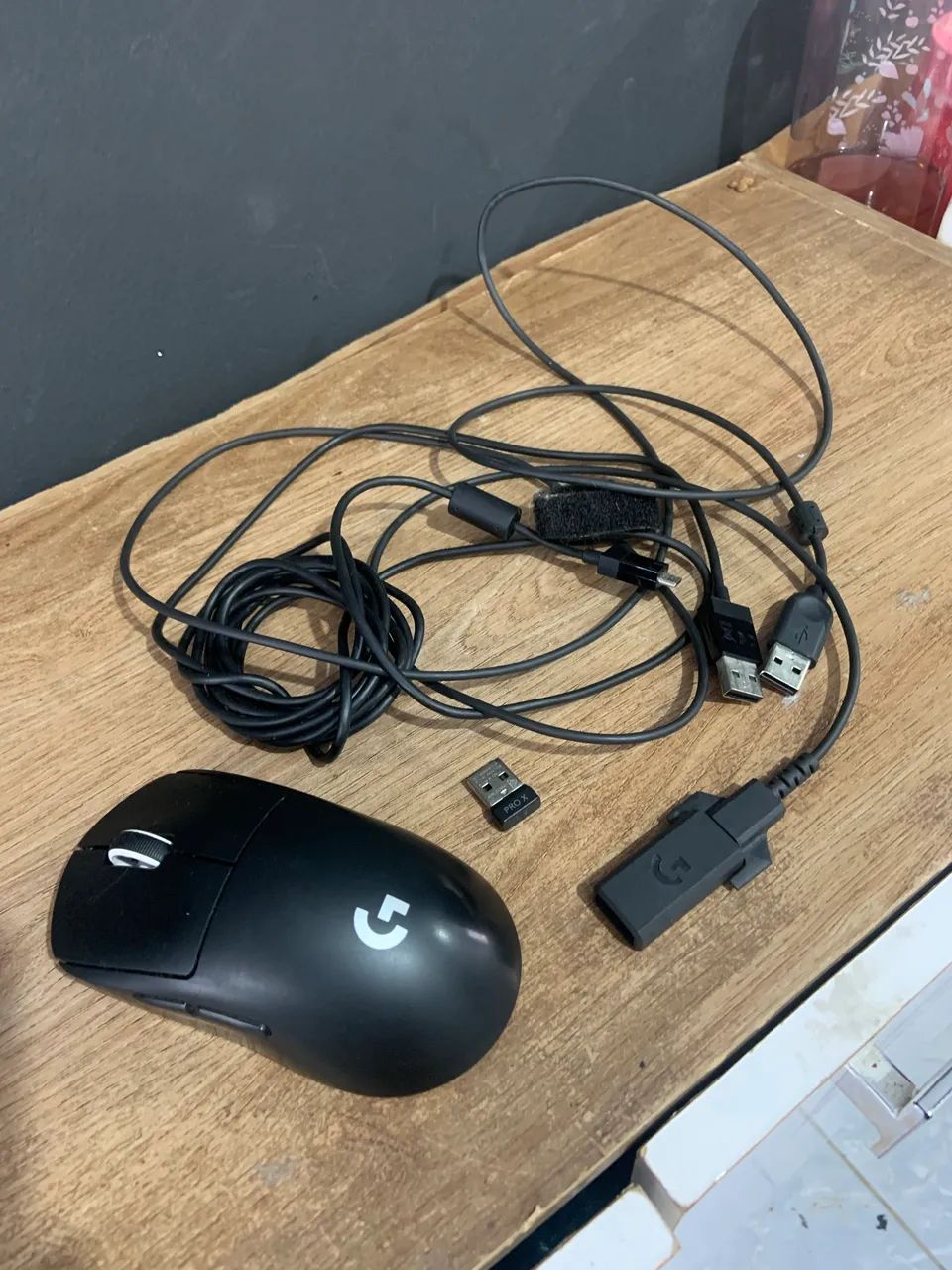 Mouse sem fio Logitech G PRO Superlight completo  - Foto 2