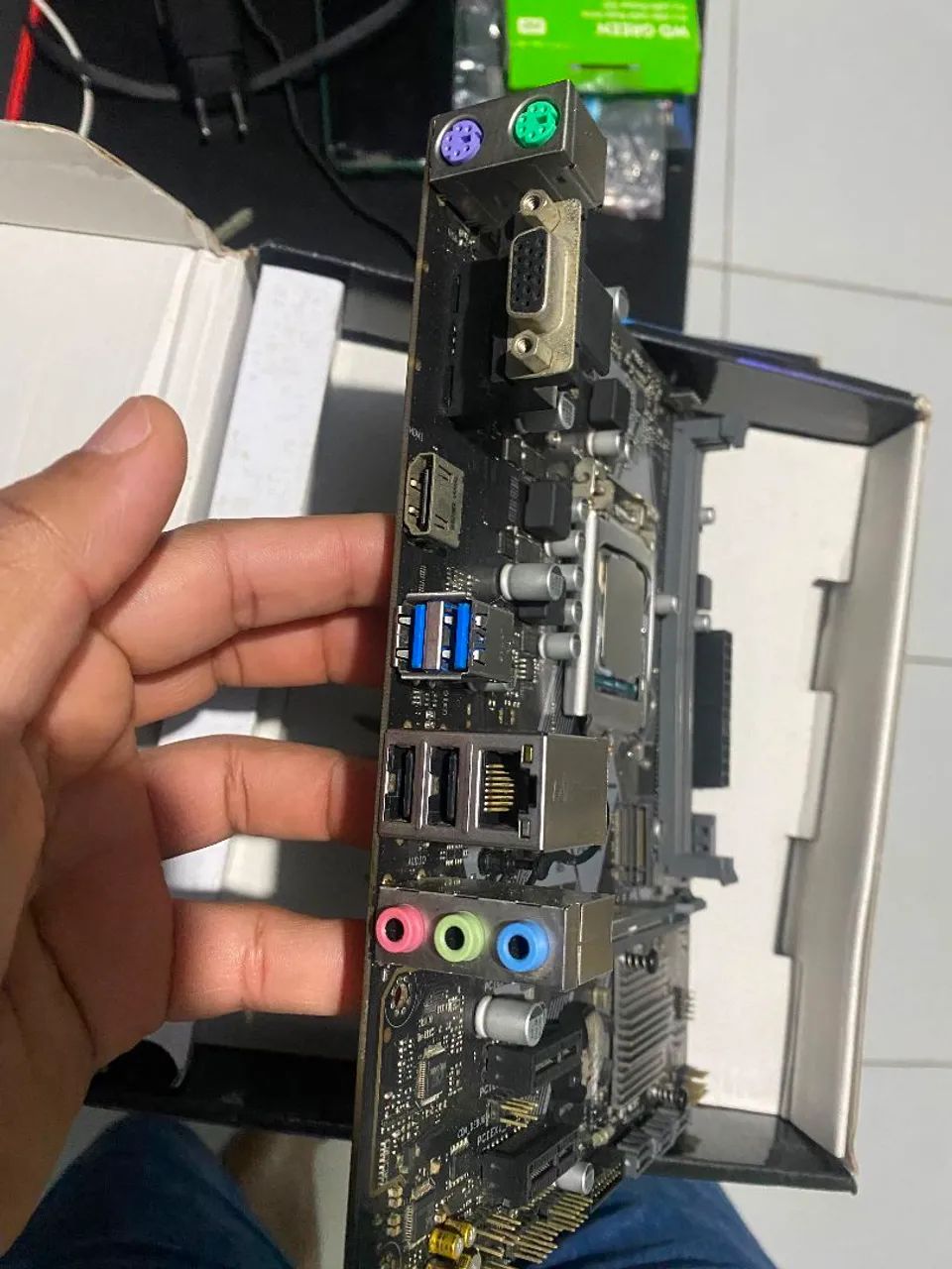 Placa mãe Asus Prime H310M-E - Foto 4
