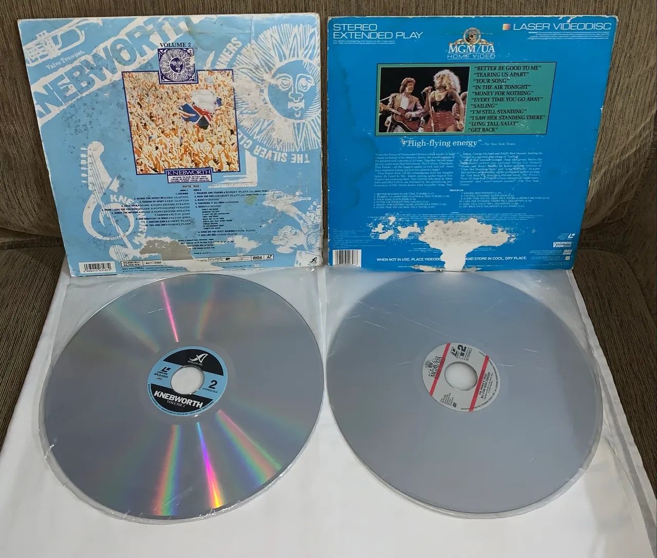 PRINCE'STRUST ROCK CONCERT 1987国内盤DVD+CD Laserdisc Knebworth 2 e The Prince?s Trust All Star Rock Concert