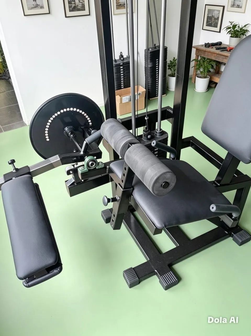 Cadeira flexora extensão sentada - Foto 3