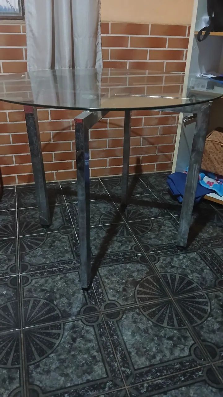 Mesa de vidro 