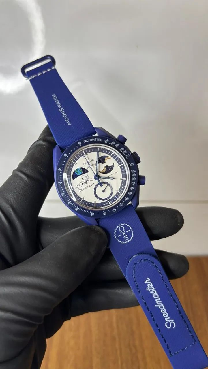 Relógio Omega Speedmaster MoonSwatch  - Foto 2