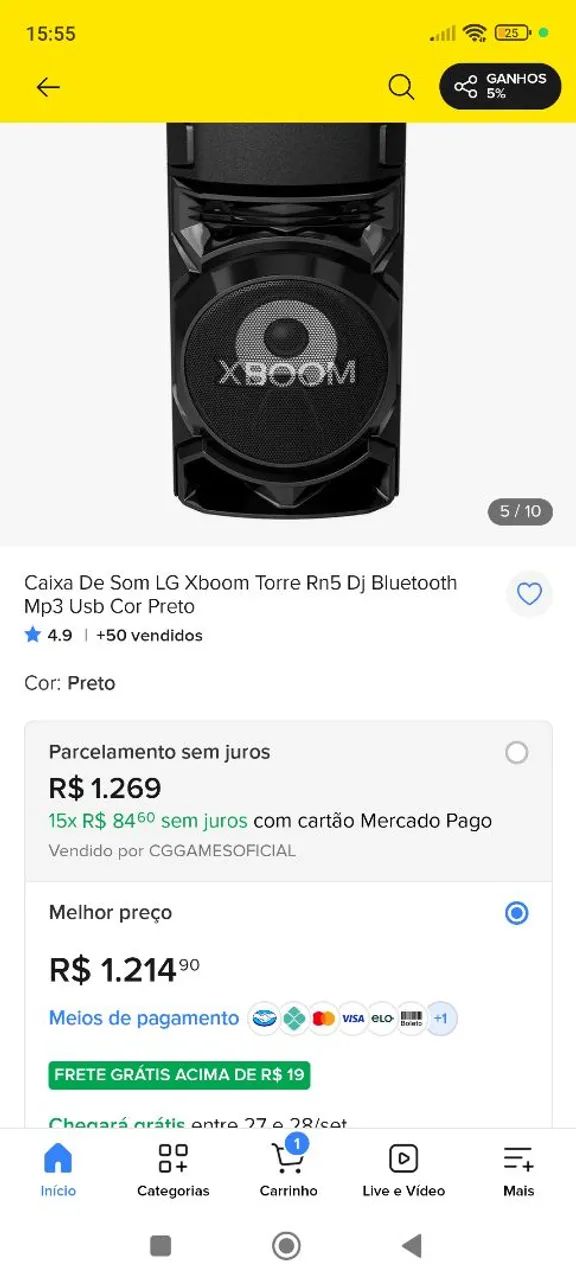 Caixa de Som - Foto 2