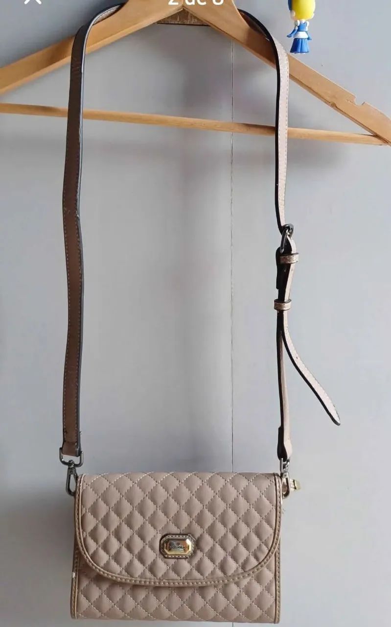 KIT DE BOLSAS MATELASSÊ COM ALÇAS REMOVÍVEIS  - Foto 2