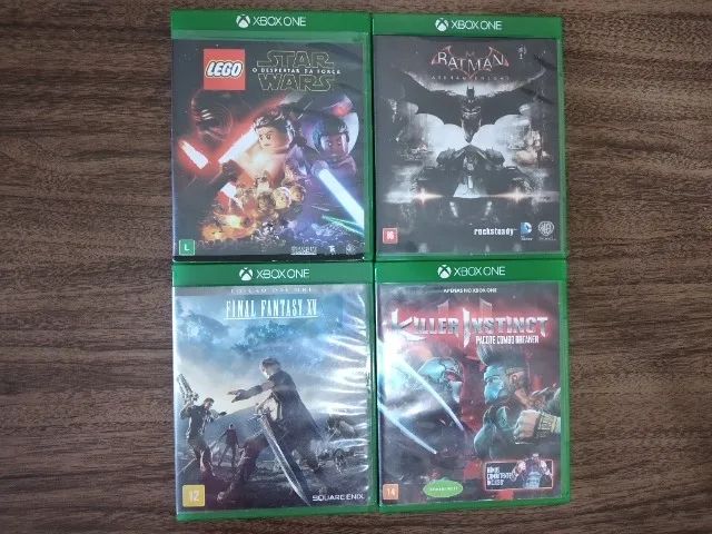 4 jogos para XBOX ONE
