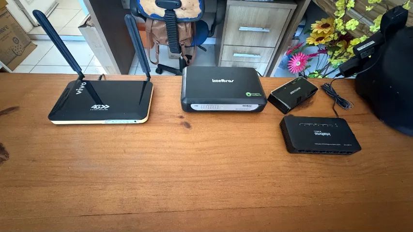 switch 8 portas ,16   , moldem 4g  - Foto 3