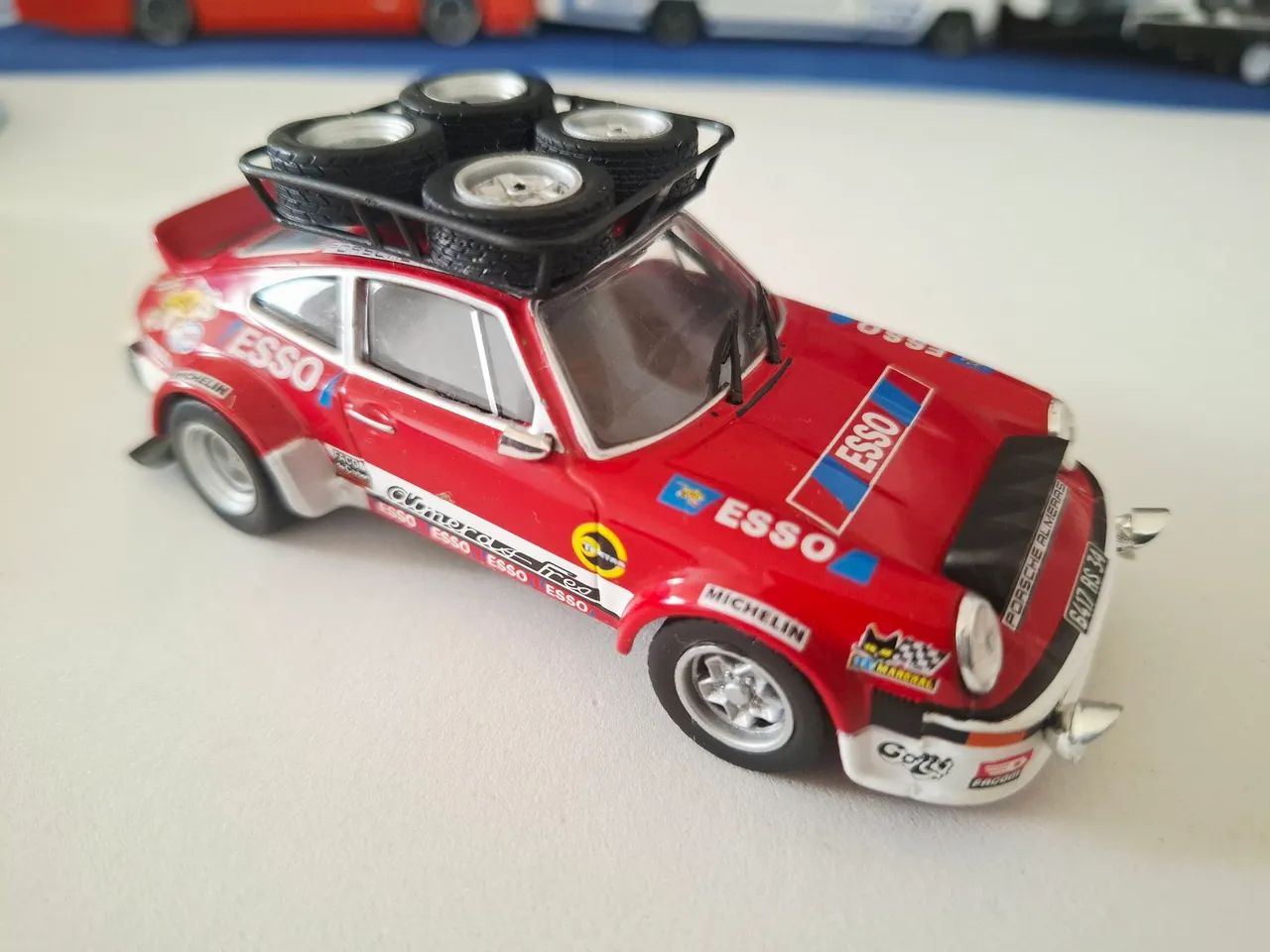 Miniatura Porsche 911 Rally Monte Carlo!!! Espetacular!!! - Foto 2