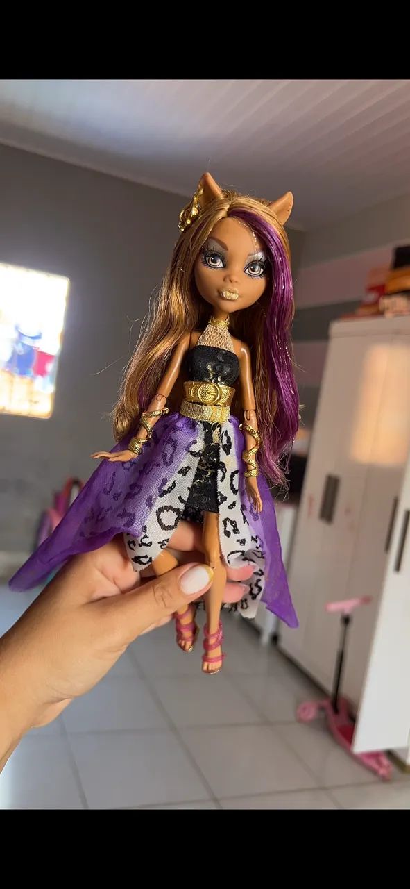  bonecas  monster High Clawden 13 desejos  - Foto 3