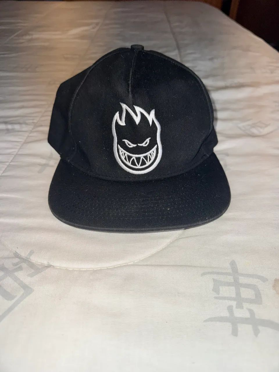 Boné Spitfire Bighead Snapback Preto Original