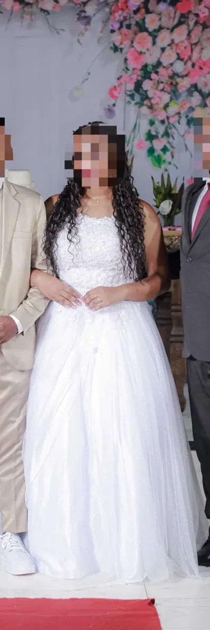 VESTIDO DE NOIVA USADO 1x  - Foto 3
