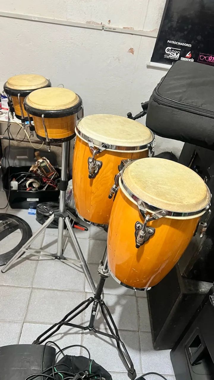 Percussão Conga Bongô - Foto 2