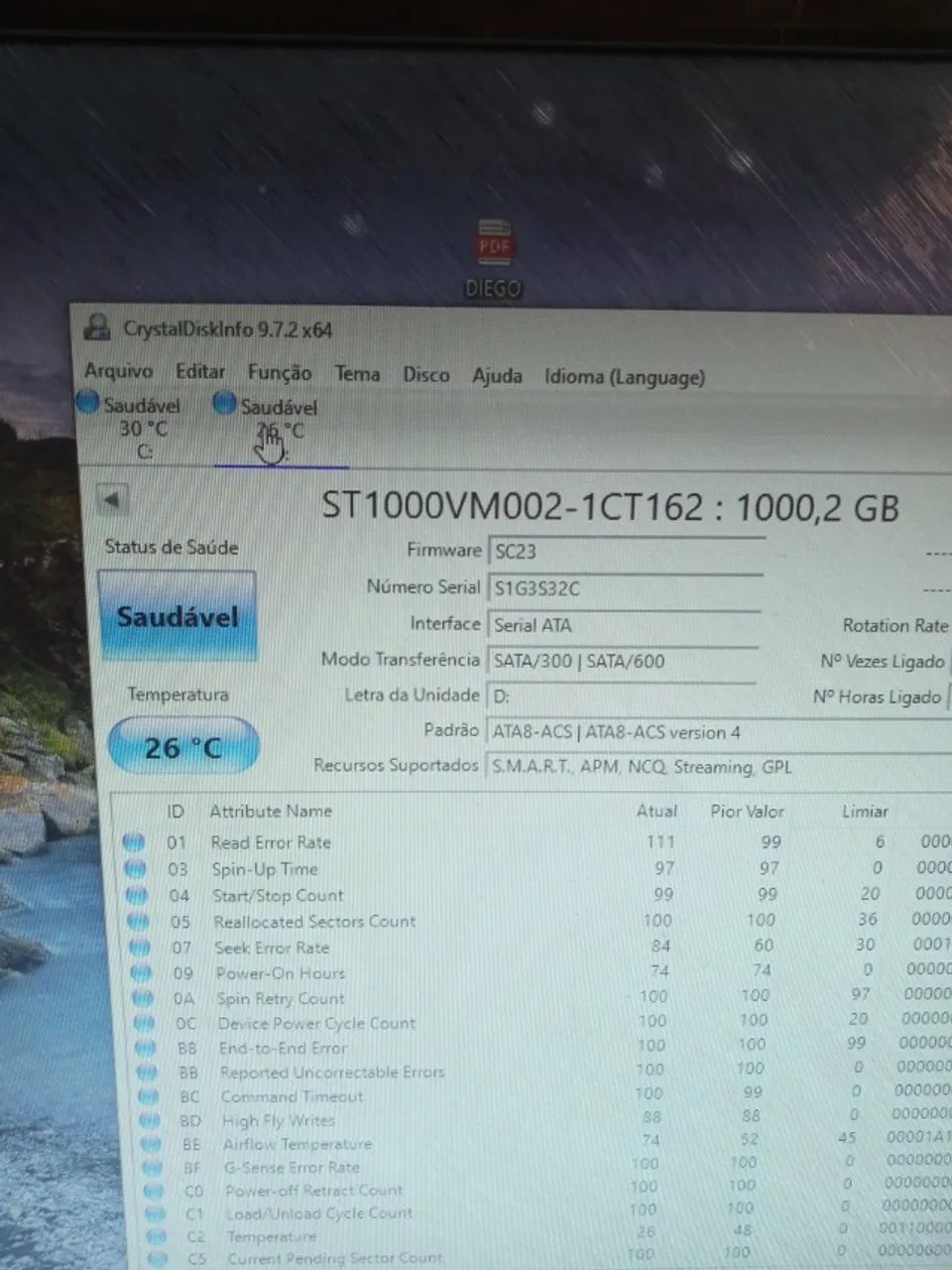 HD-Seagate Video 1 Tera  - Foto 3