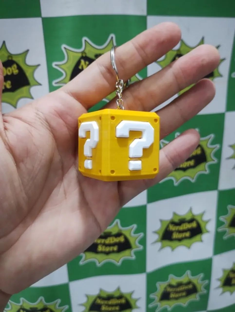 Chaveiro Blocos Mario World - NerdDog Store - Yoshi Bowser Koopa - Foto 2