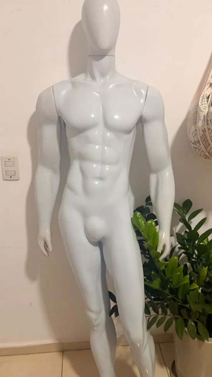 Manequim Feminino e Masculino Branco - Foto 3