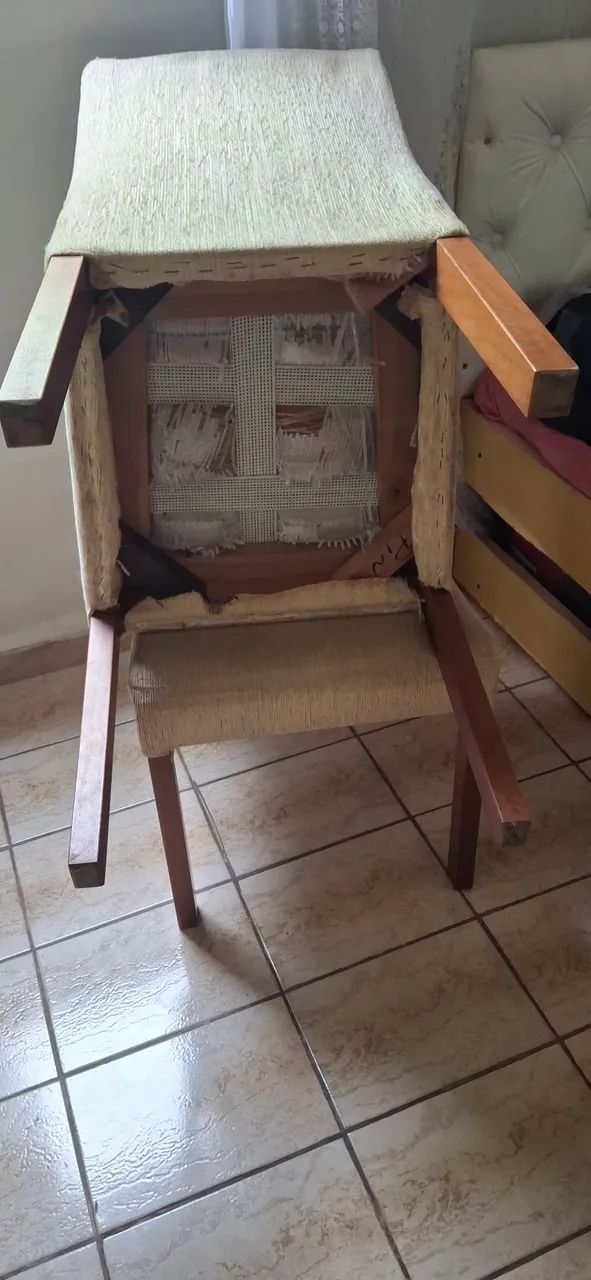 Par de cadeiras de mesa de jantar - Foto 4