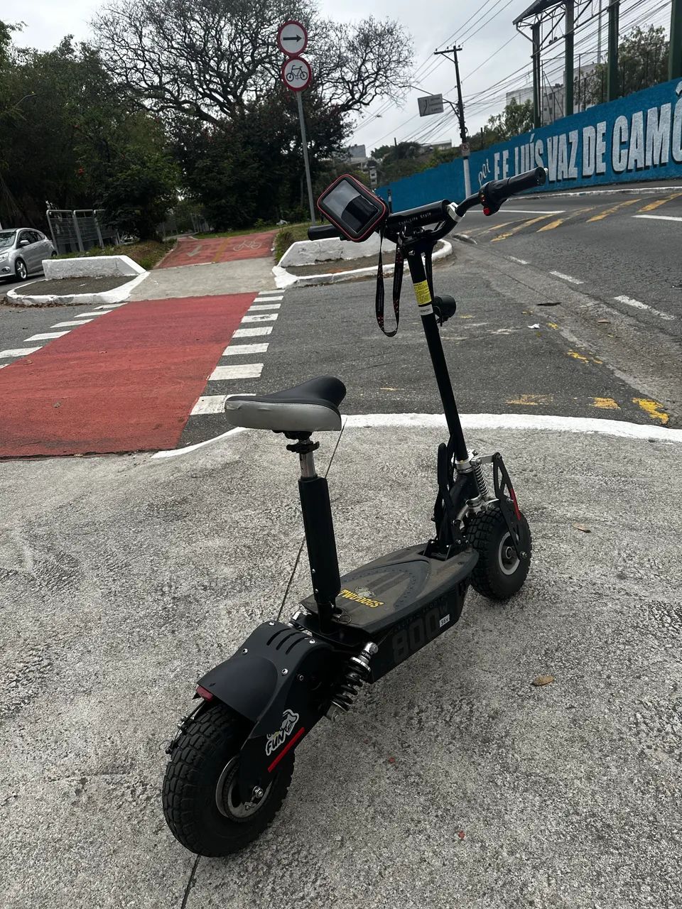? PATINETE ELÉTRICO 2 RODAS ? COM BANCO ?  ? - Foto 4