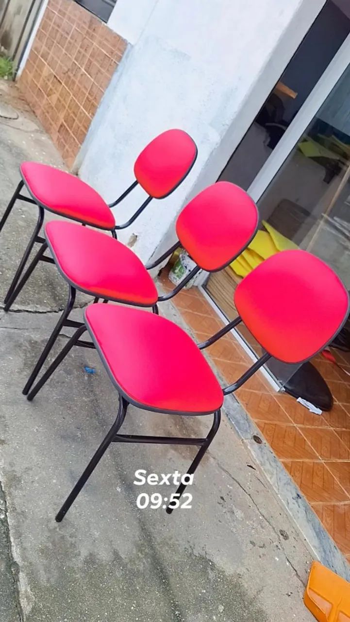 CADEIRA FIXA IGREJA , ESCRITORIO - FABRICAÇÃO PROPRIA - 95 ? - Foto 5