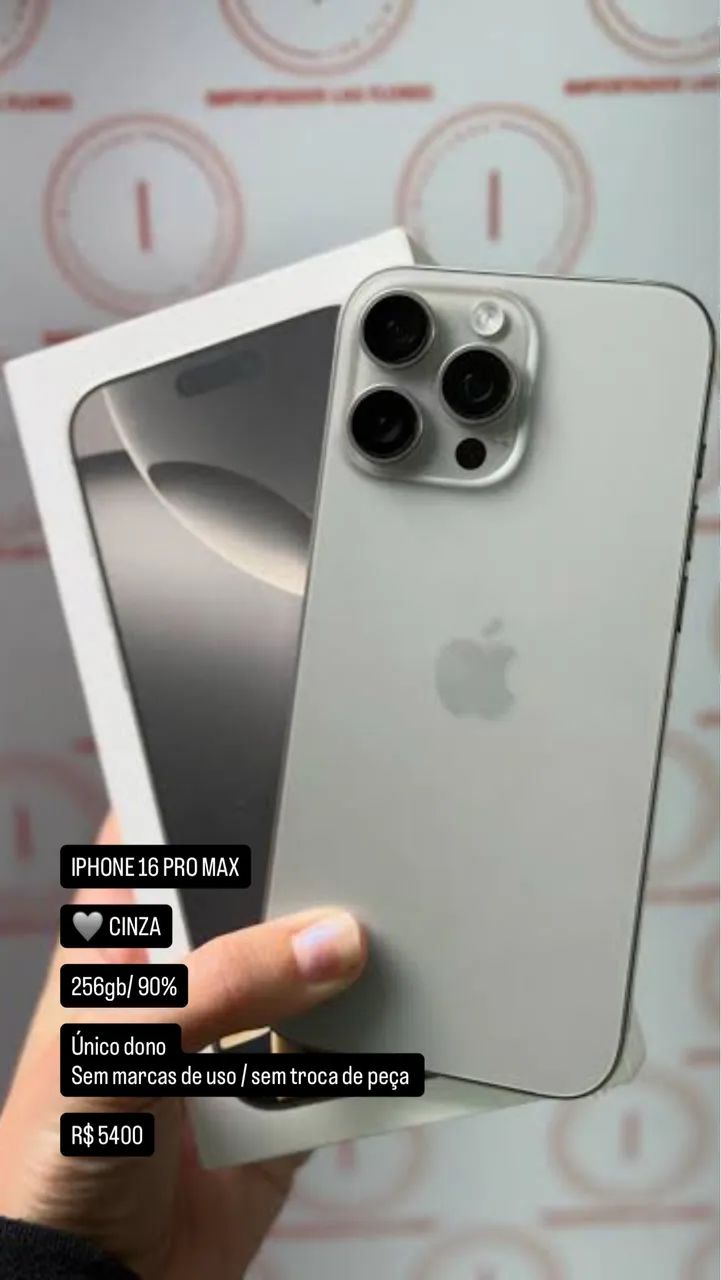 IPHONE 16 PRO MAX 256gb