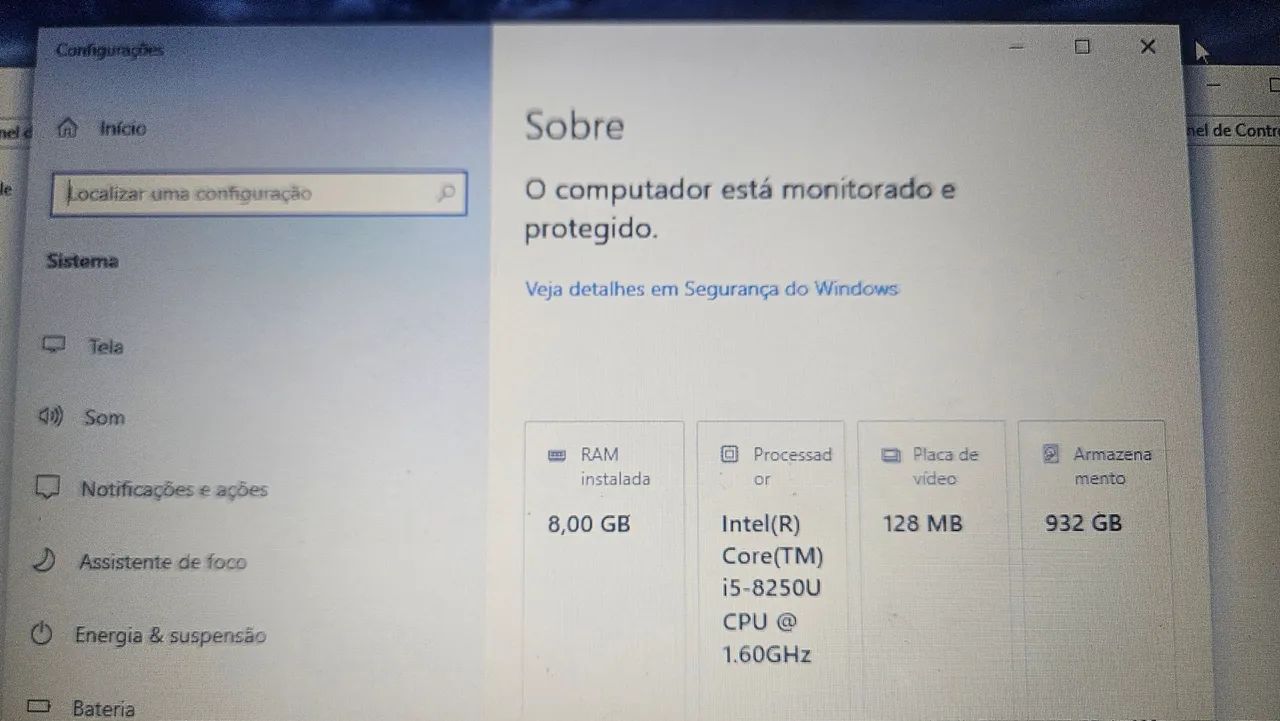 Notebook lenovo Intel core i5