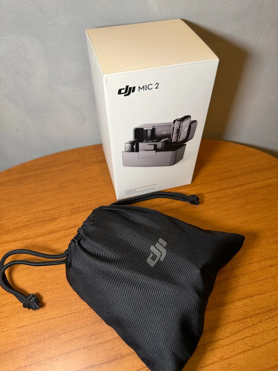 Microfone Dji Mic 2 sem fio