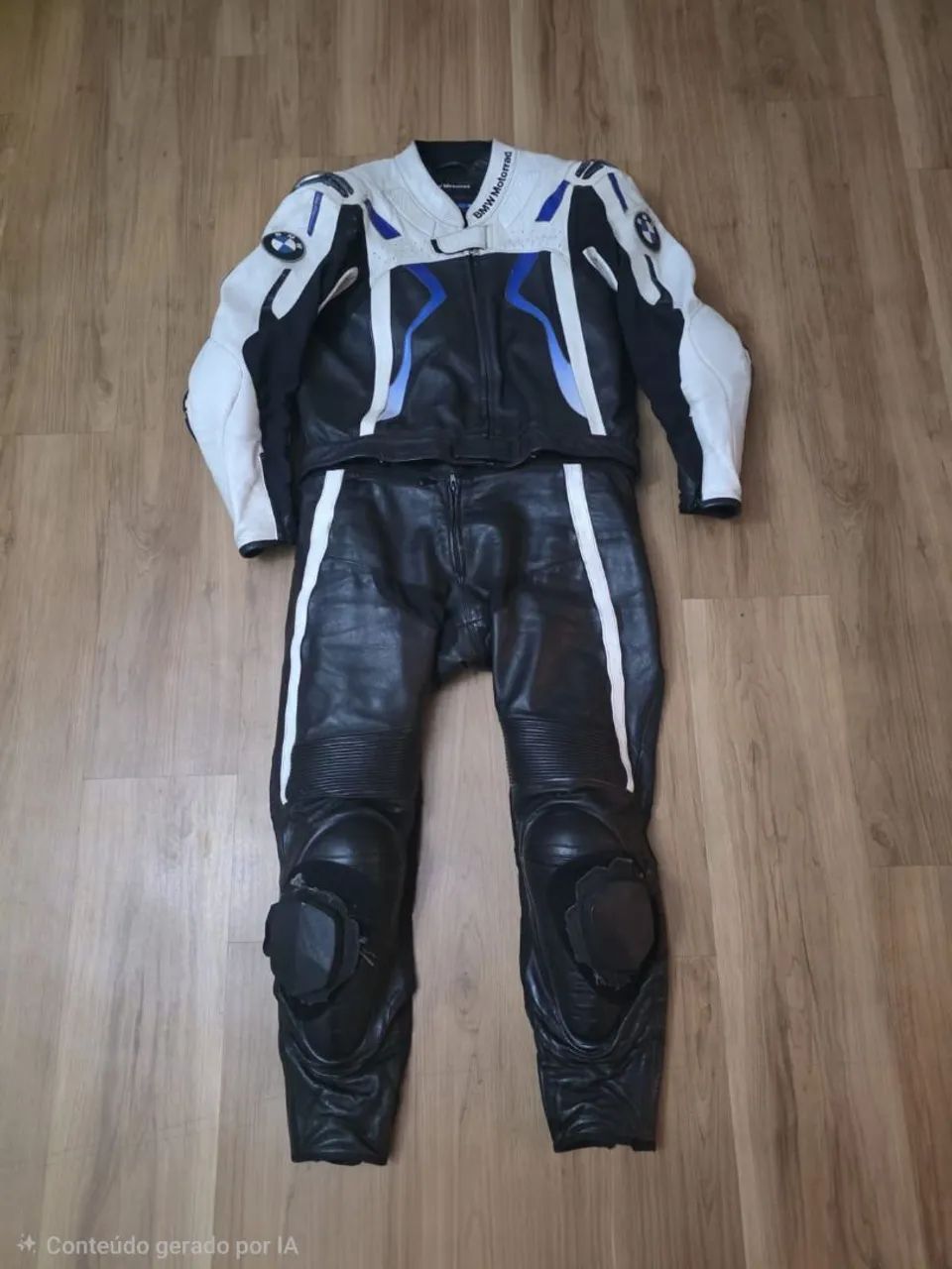 Macacão BMW Motorrad Speed 2 pecas N* 52 - Semi Novo | Oportunidade | Impecável Tam 52 - Foto 4