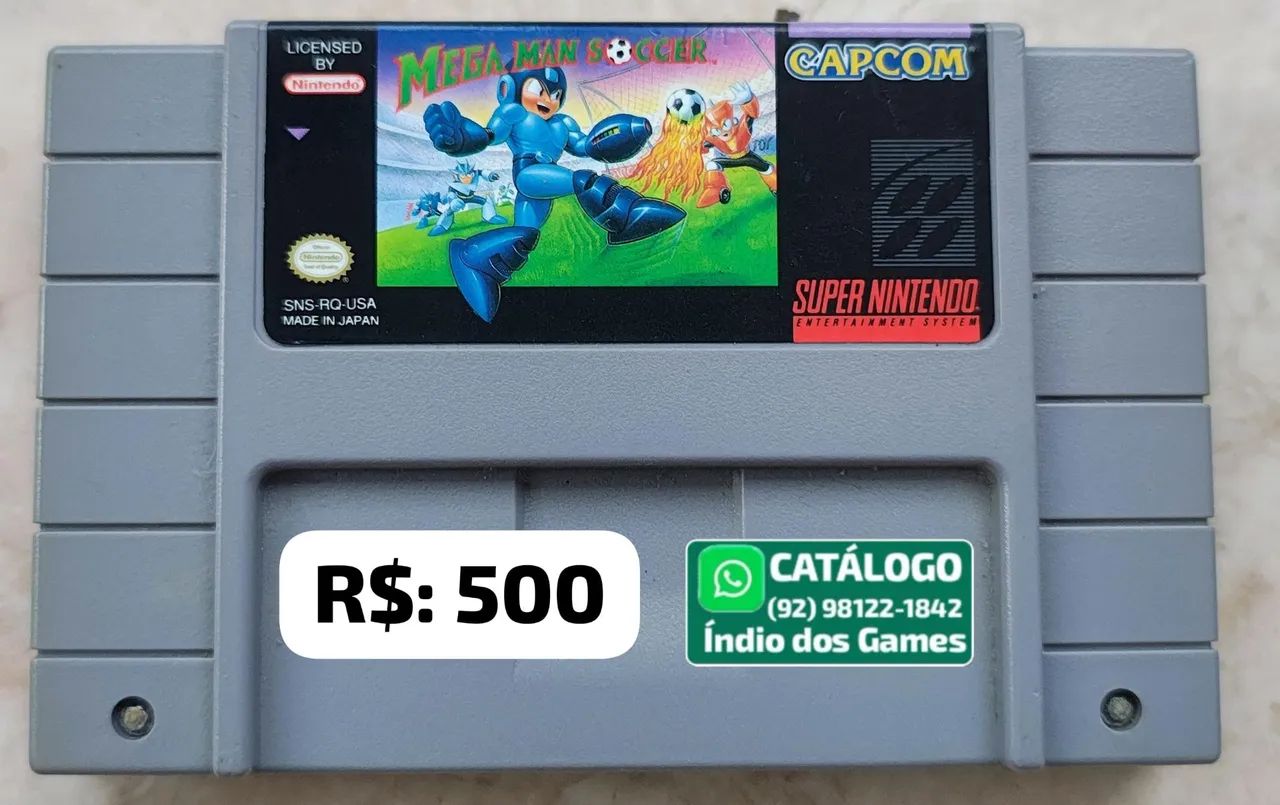 Megaman Soccer = R$: 500