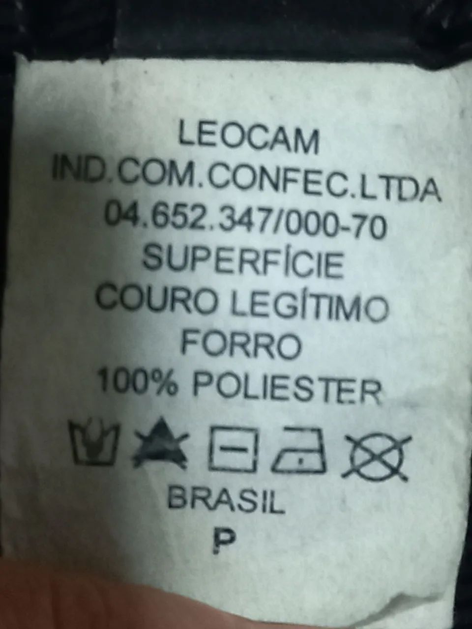 Jaqueta masculina couro legítimo - Foto 5