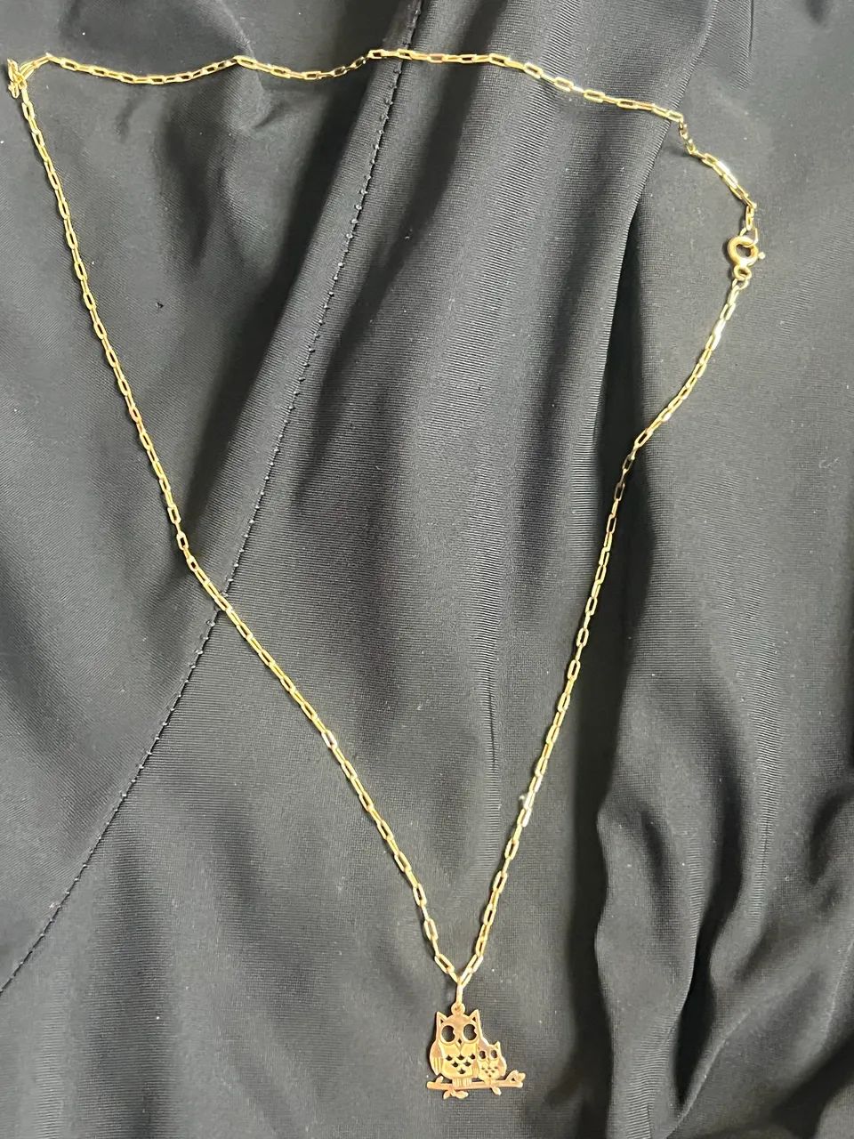 Cordão e pingente de Ouro 18k 5 g tudo  - Foto 3