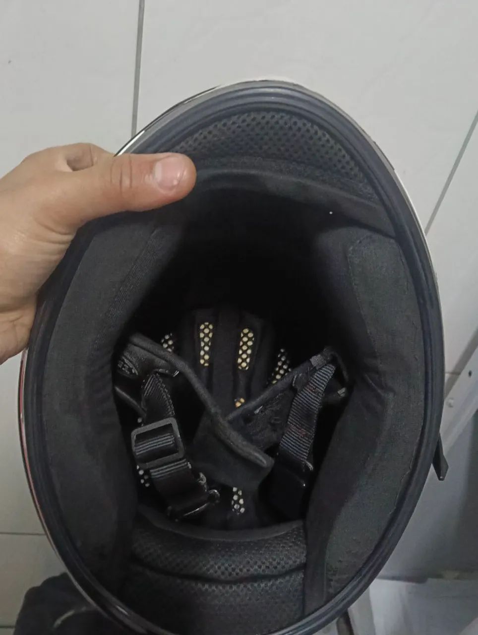 Capacete com óculos interno - Foto 3