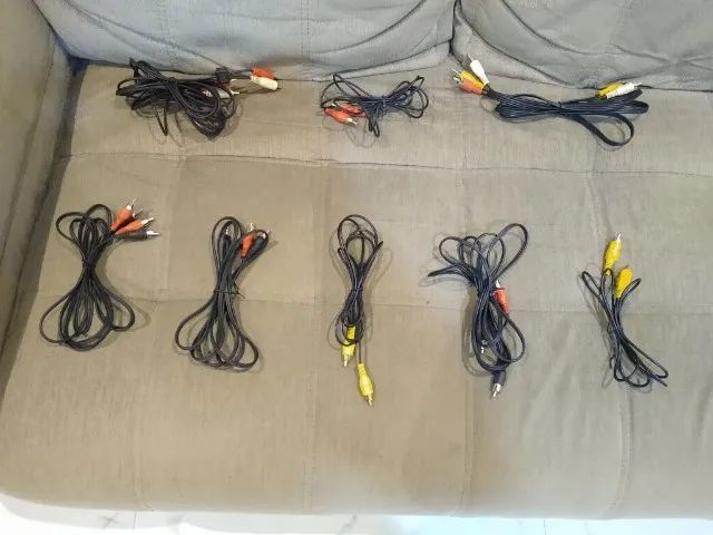 Cabos de Áudio, Vídeo, Alimentação e HDMI, Adaptador Universal e Conectores - Foto 2
