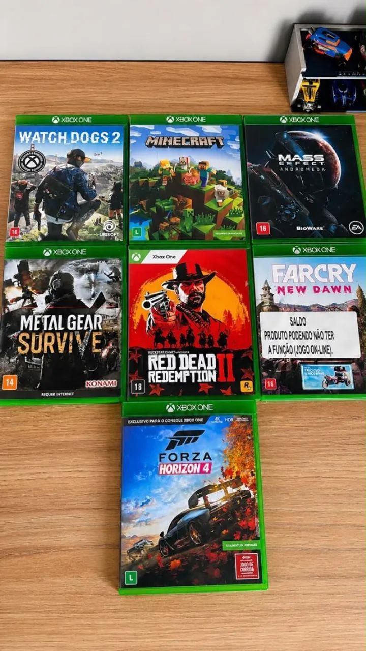 LOTE COM JOGOS DE XBOX ONE - Foto 2