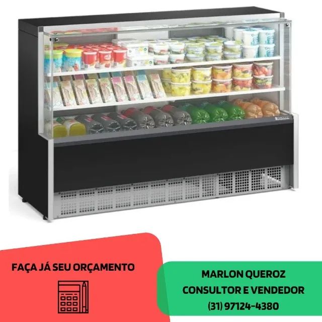 Balcão Refrigerado 2 Placas 1,75M Gelopar 