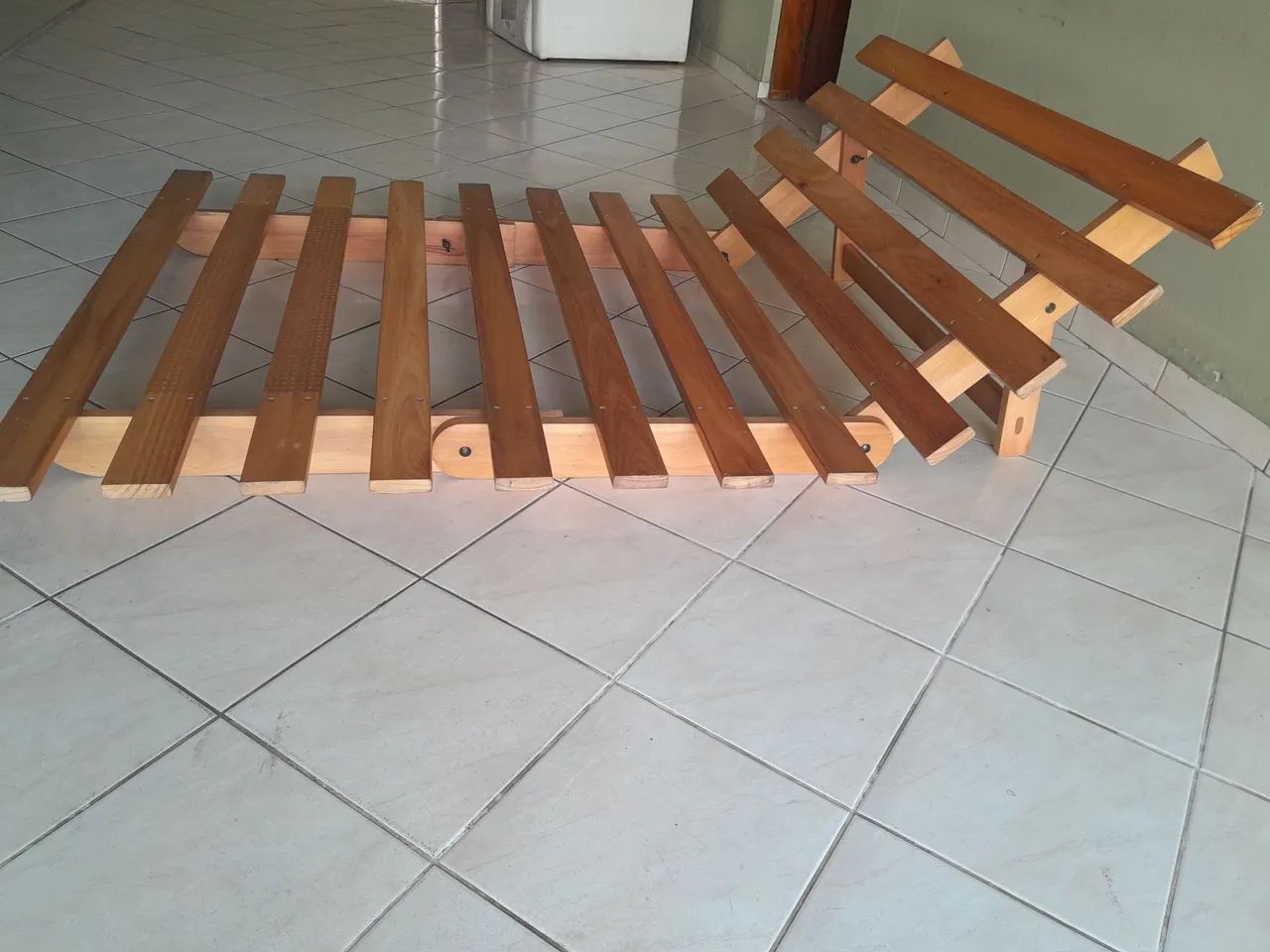 Futton strado madeira maçiça - Foto 5