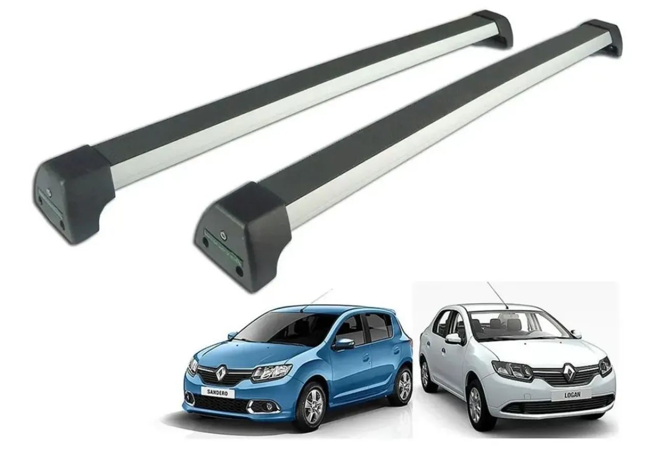 Rack Long Life em alumínio reforçado,  para Renault Logan/Sandero aprtir de 2014. - Foto 5