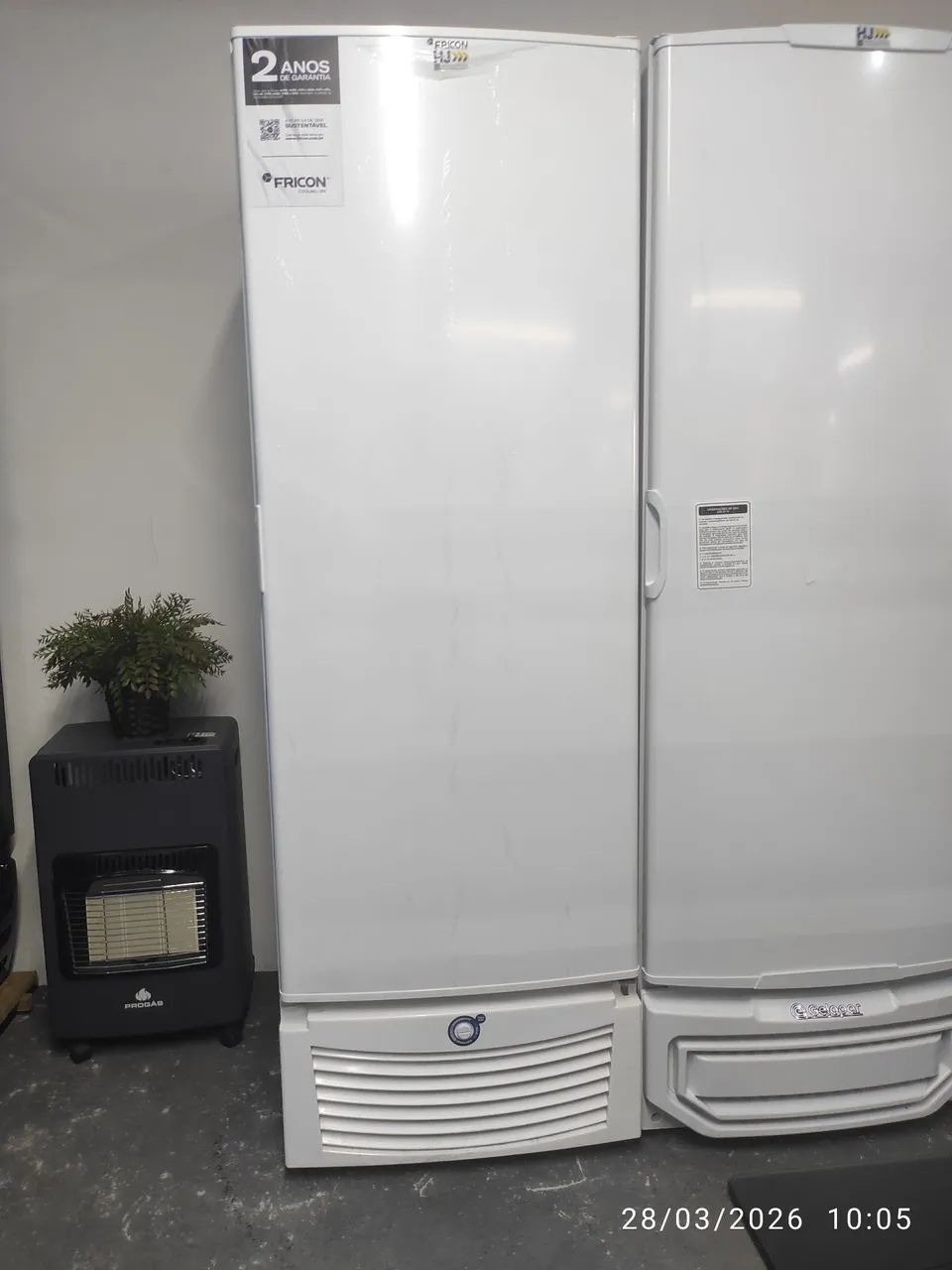Bh freezer vertical Fricon 570 litros 