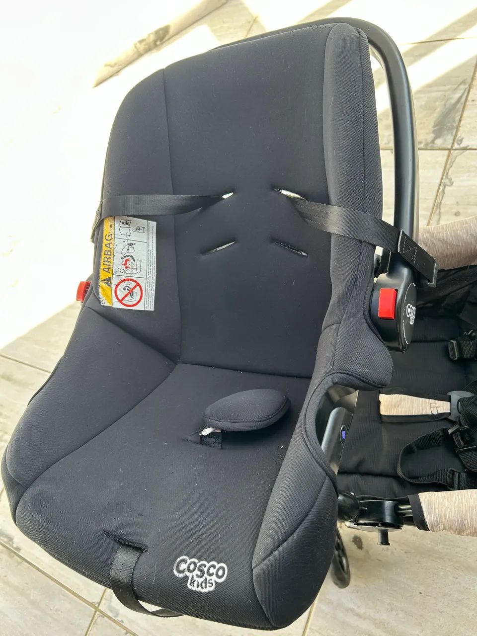 Bebê e Carrinho Cosco Kids