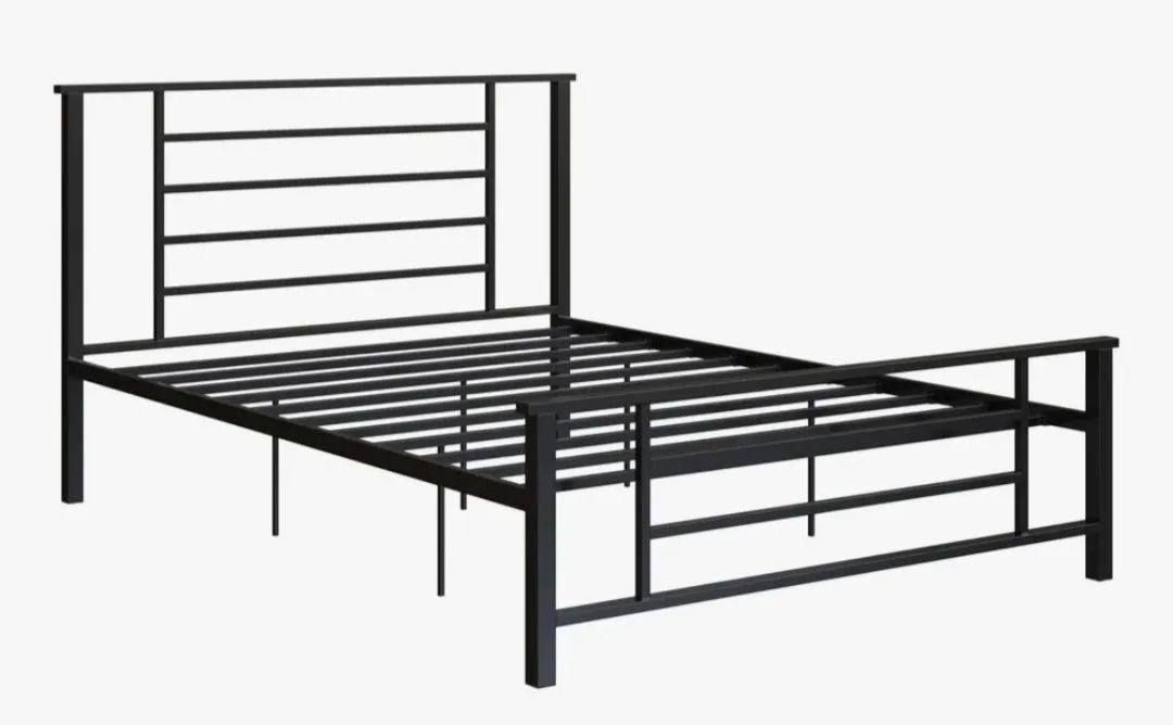 Cama queen em ferro modulado