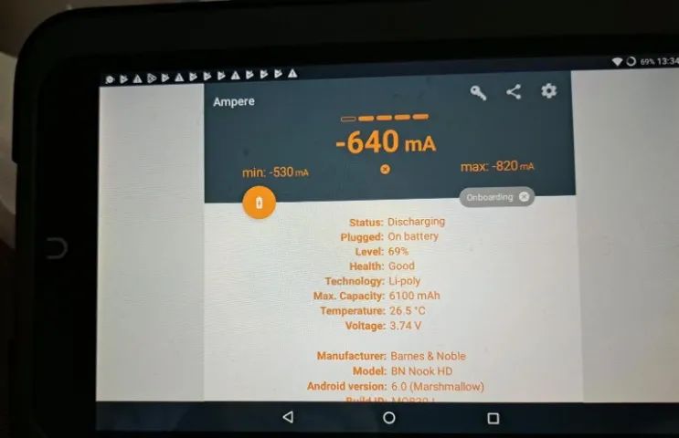 Tablet Nook HD 7" Android Atualizado + Capa Livro Vermelha - Ótimo p/ Leitura - Foto 5