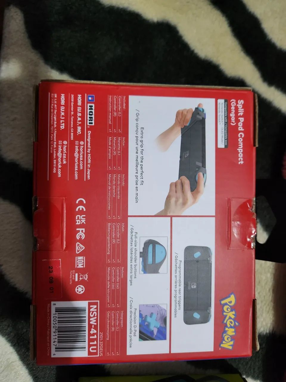 Controle nintendo switch split pad hori - Foto 2