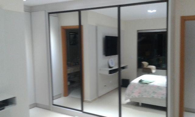 Apartamento Pituaçu Parque Tropical 4 suítes 155m² 3 vagas. Nascente Super vista decorado - Foto 6
