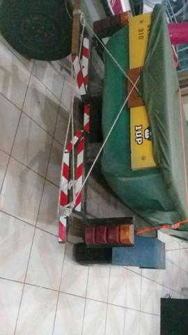 Vendo barco com motor +reboque 7.000. - Foto 3